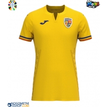 Moški Nogometni dresi Romunija Domači EP 2024 Kratek Rokav